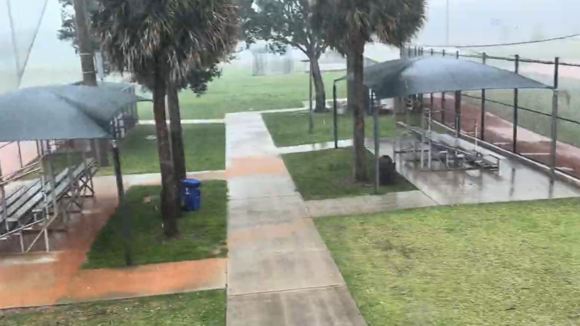 Isolated strong-to-severe storms move across South Florida
