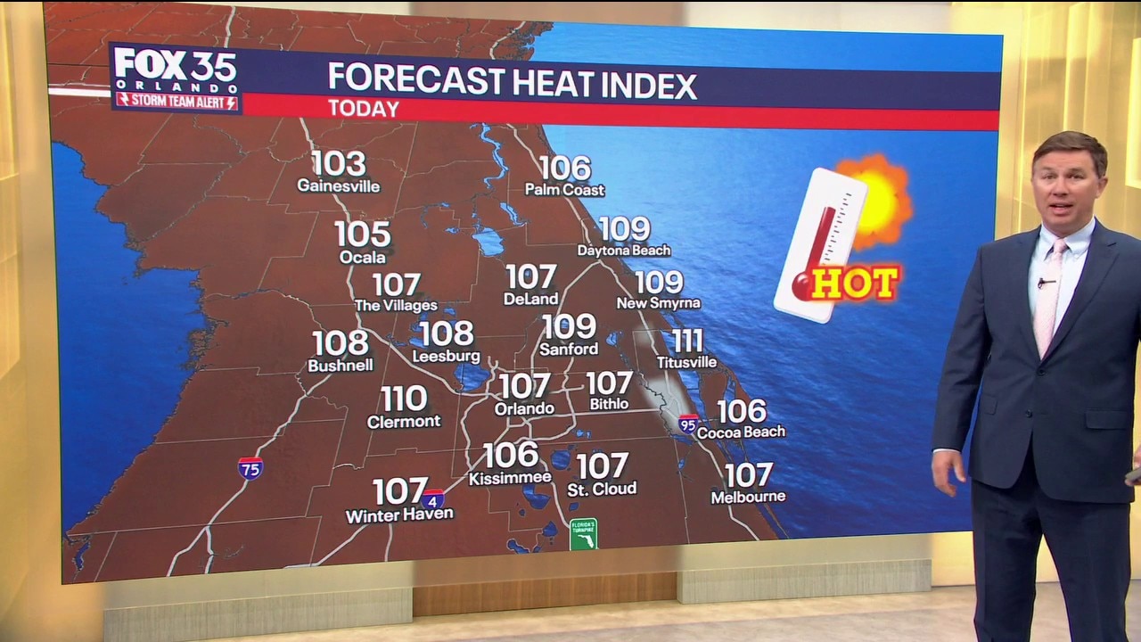 Orlando AM Weather Forecast: More heat and storms