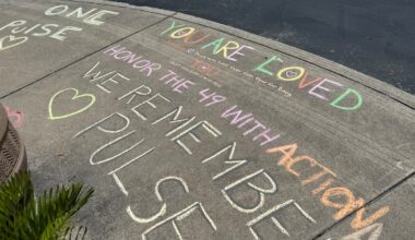 PHOTOS: LGBTQ+ advocates mark 10 years since Pulse in St. Petersburg