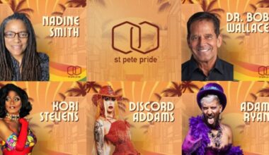 St Pete Pride announces 2026 grand marshals