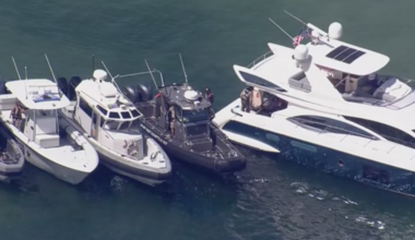 2 men hospitalized after jet ski collision near Miami Marine Stadium, fire officials say