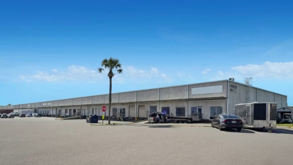 Industrial warehouse building in East Tampa's Link Logistics portfolio at 1212 N. 50th St.