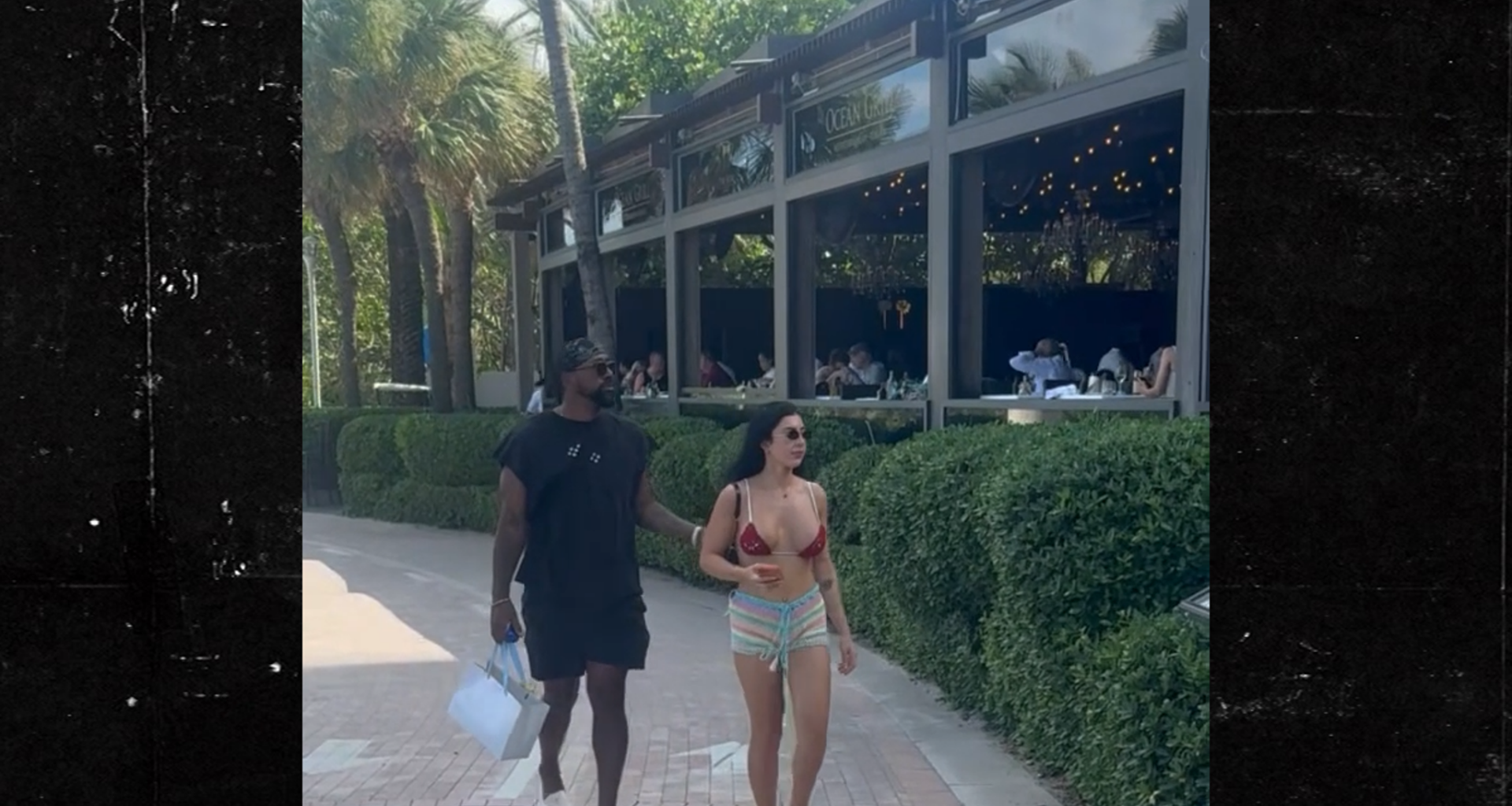 Marcus Jordan Gets Cozy With Curvy Mystery Brunette in Miami