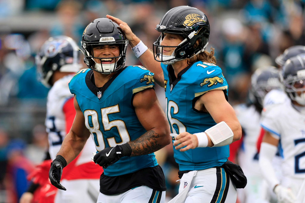 Strangely underutilized so far - Jacksonville TE effective when involved