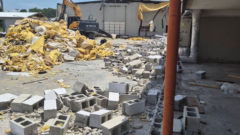 Jacksonville’s American Legion Post 265 site cleared after March 12 storm collapse