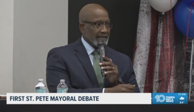Candidates running for St. Pete mayor square off in their first debate of election season