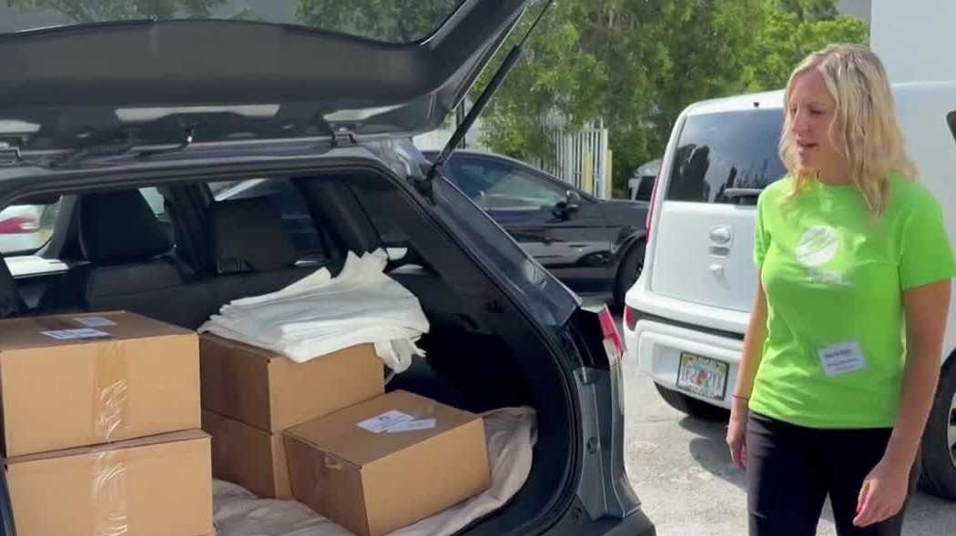 Florida Power and Light partners with Meals on Wheels to provide hurricane kits for seniors