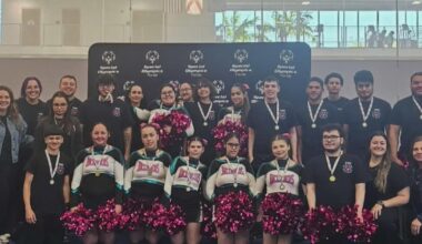 South Florida cheerleading squad inspiring others through teamwork, friendship, inclusion