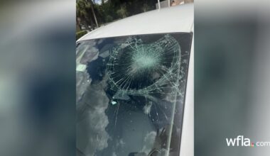 Bond set at $25K for Tampa driver accused of breaking woman’s windshield in road rage incident