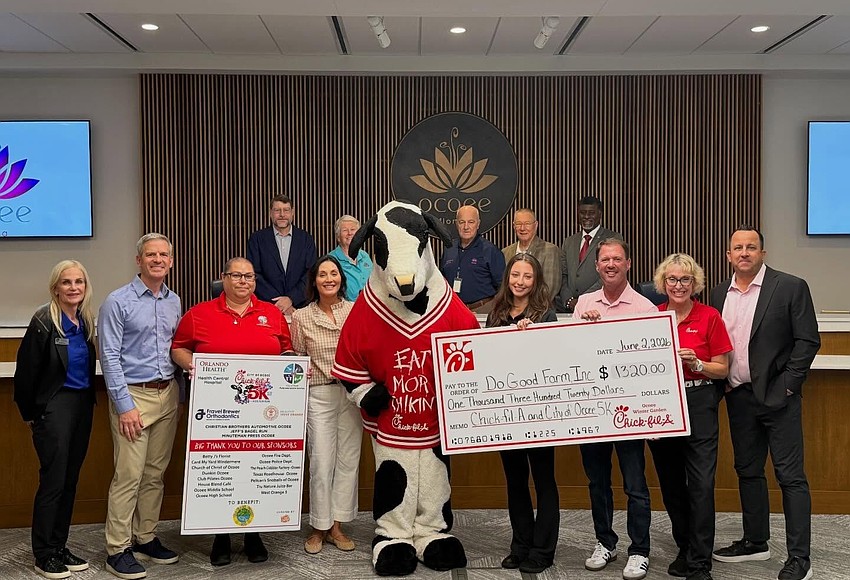 Do Good Farm receives $1,320 check
