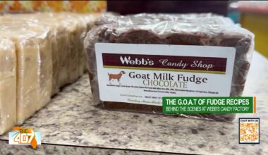 How Webb's Candy Factory's famous goat milk fudge is made