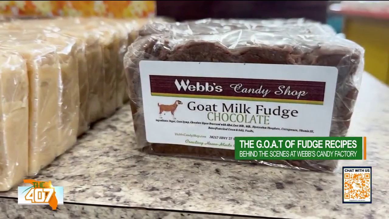 How Webb's Candy Factory's famous goat milk fudge is made