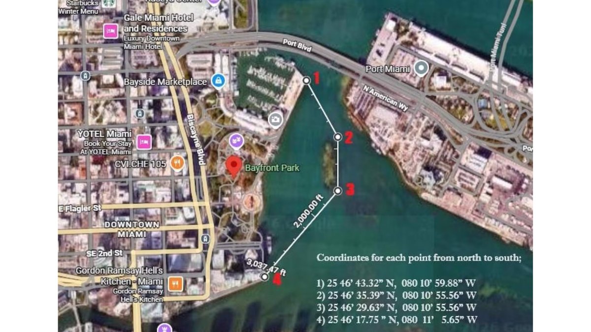 Coast Guard to enforce security zone for FIFA Fan Festival in Miami – NBC 6 South Florida