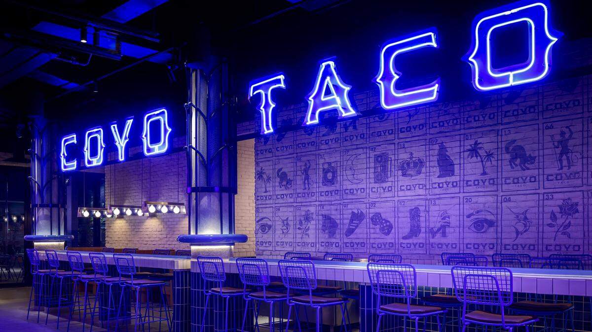 Coyo Taco debuts elevated Bayside Marketplace location