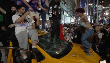 Florida man busted in mob smashing of NYC cab during Knicks celebration