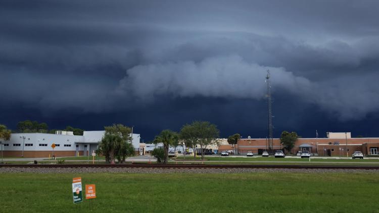 A stormy Father's Day afternoon across the First Coast