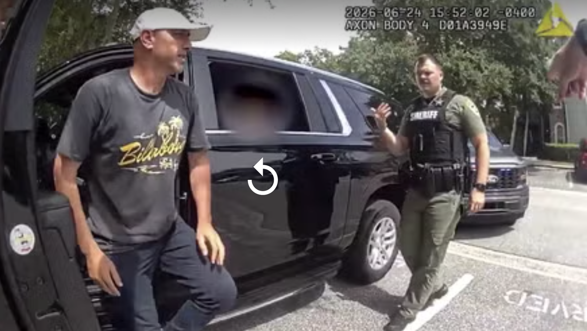 Florida man attempts traffic stop on undercover vehicle