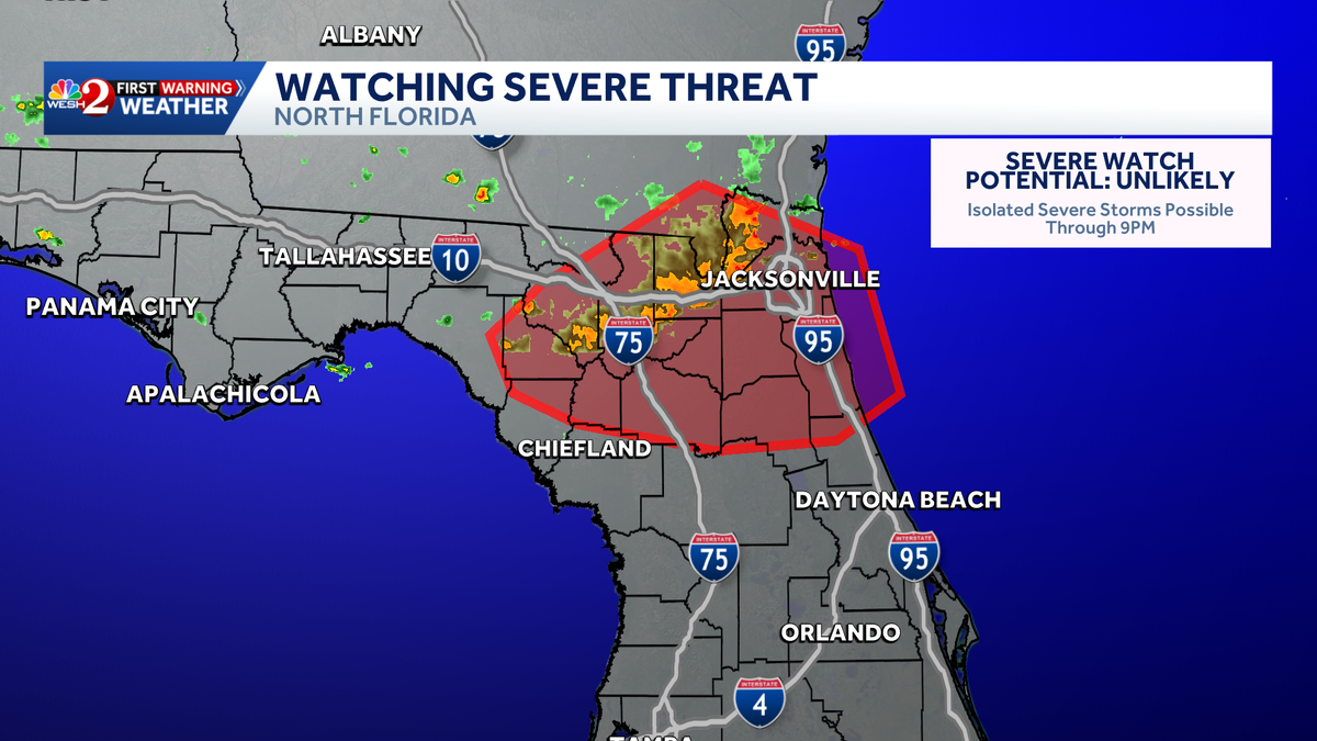 Hot, humid with scattered storms across Central Florida