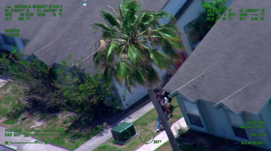 Florida Fugitive Grabs a Stranger and Uses Them as a Shield After Police Chase