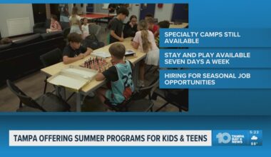 Summer camps kick off for kids in Tampa