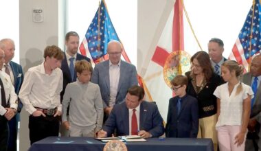 DeSantis touts yearly savings as he signs Florida budget