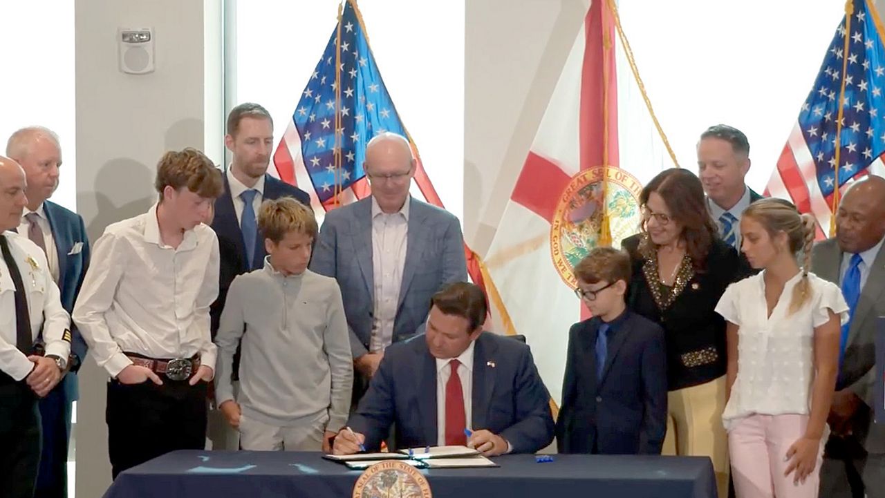 DeSantis touts yearly savings as he signs Florida budget
