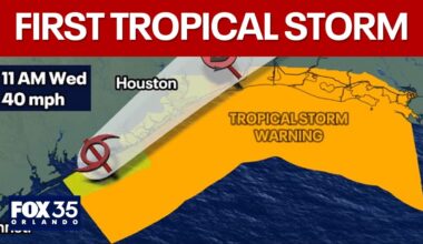 First storm of 2026 hurricane season forms