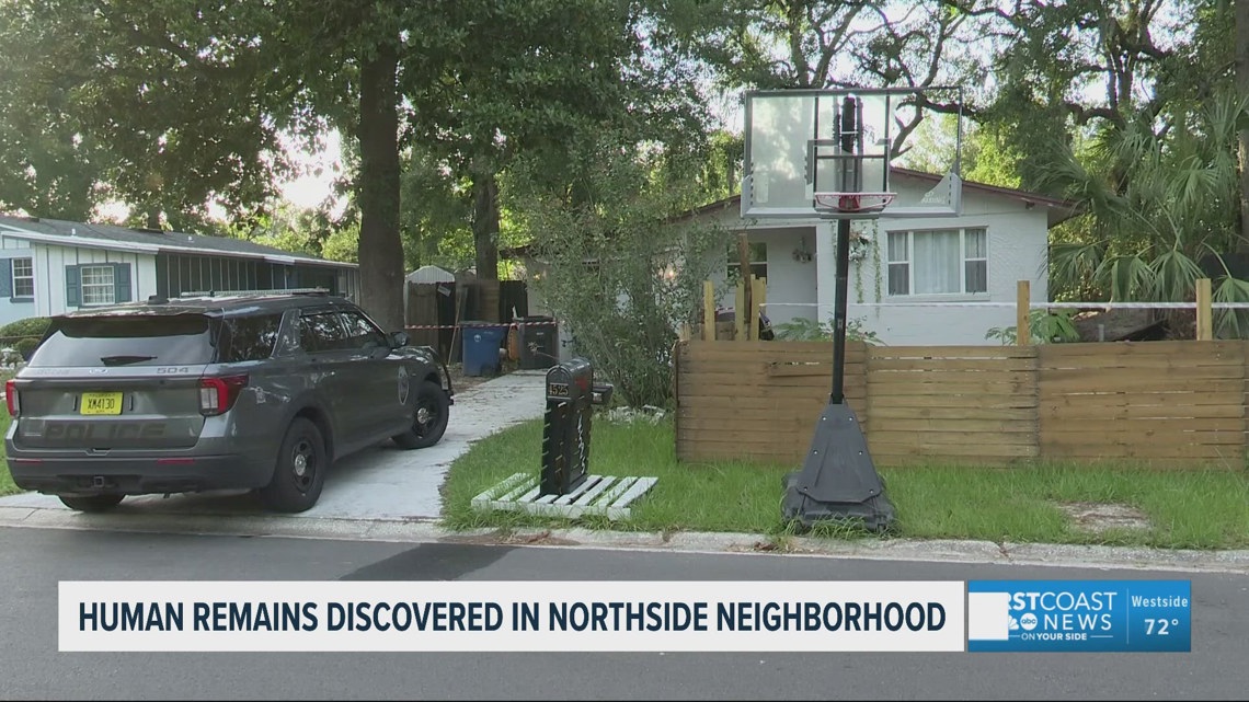 Found bone leads to discovery of skeletal remains at Jacksonville home
