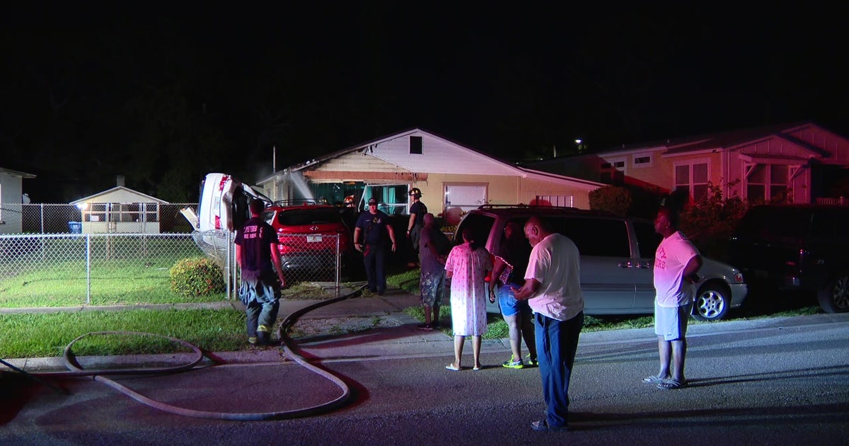 St. Pete hit-and-run suspect arrested after fiery crash into occupied home: Police