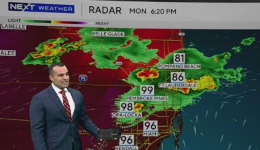 Heat relief: Scattered storms bring cooldown to South Florida