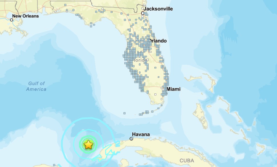 Shaking from earthquake near Cuba felt in South Florida