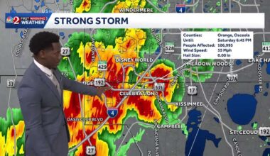 Flood Advisories and Severe Storms Sweep Through Central Florida