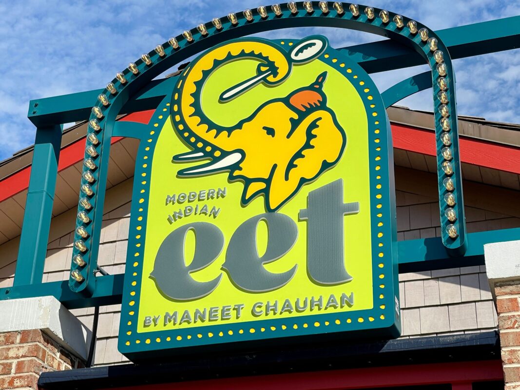 eet by Maneet Chauhan sign