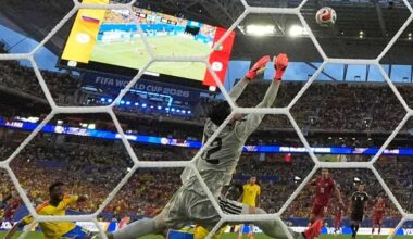 Colombia wins Group K after 0-0 draw with Portugal in Miami Gardens