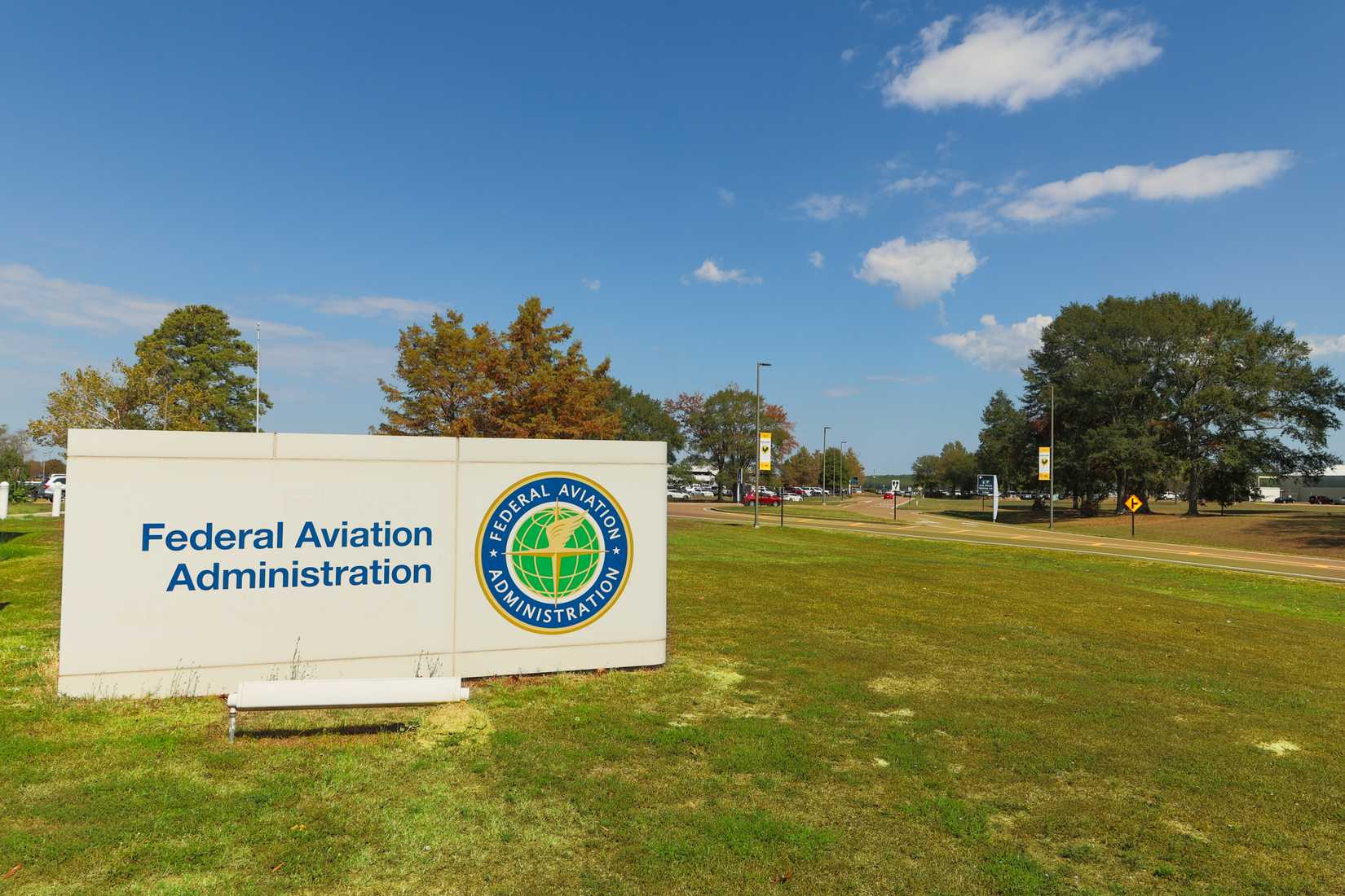 FAA sign board