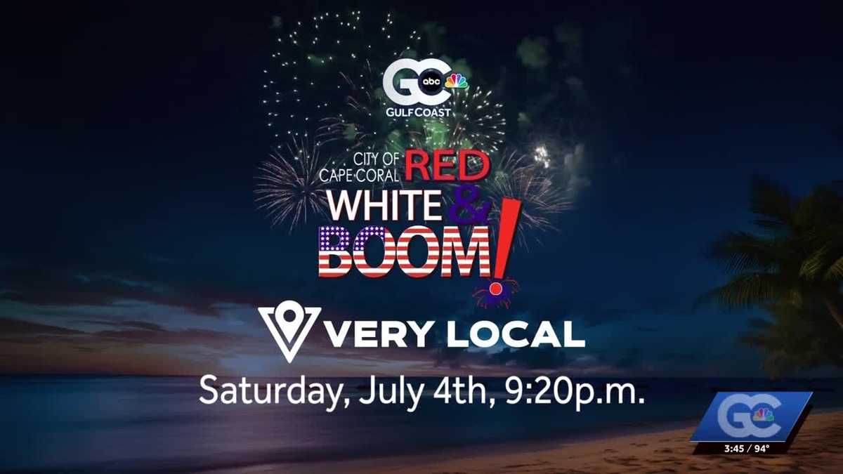 4th of July fireworks to light up the Gulf Coast in celebration of America's 250th anniversary