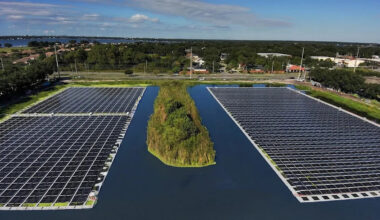 Florida is turning highway ponds into floating solar farms, with room to power 200,000 homes