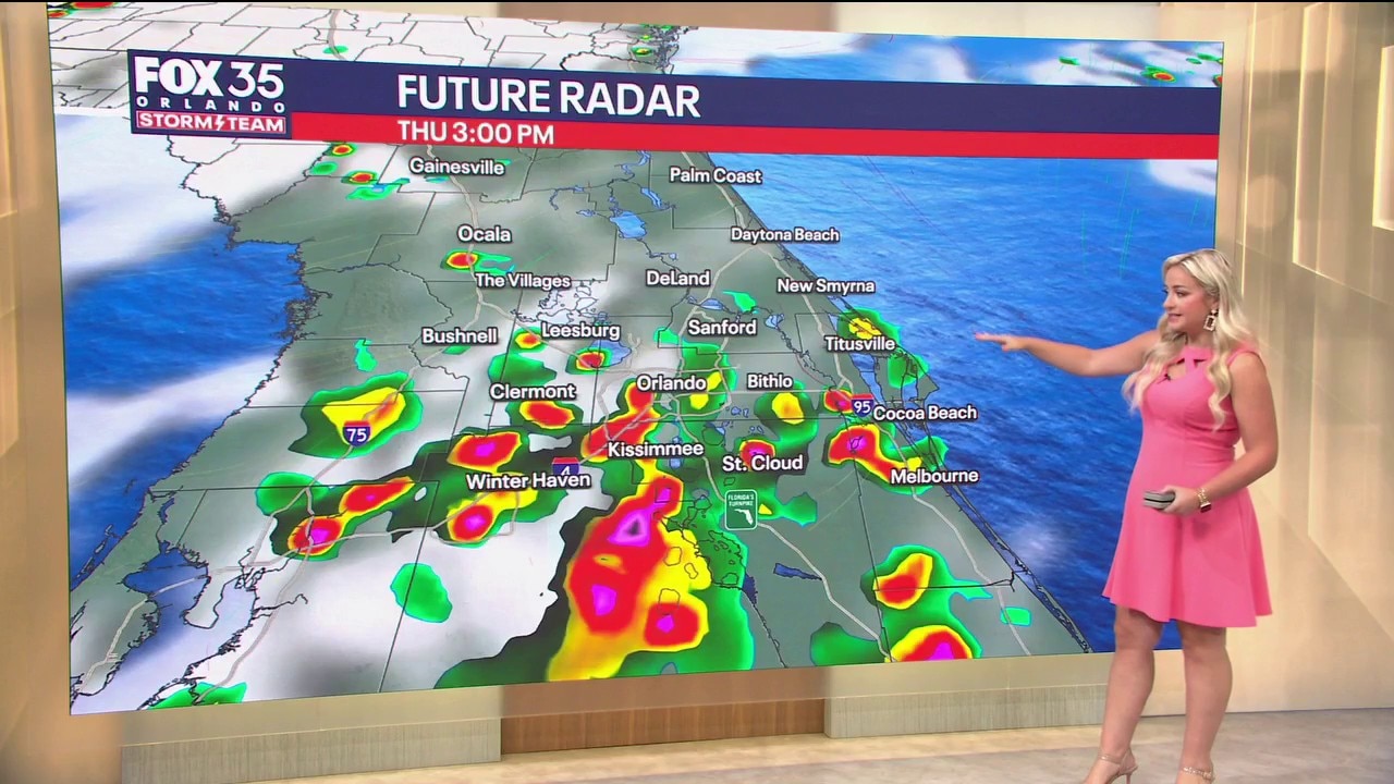 Orlando AM Weather Forecast: Higher storm chances