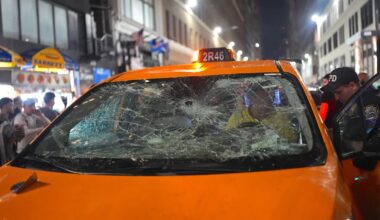 NYPD: Florida man charged in connection with cab destruction amid Knicks revelry
