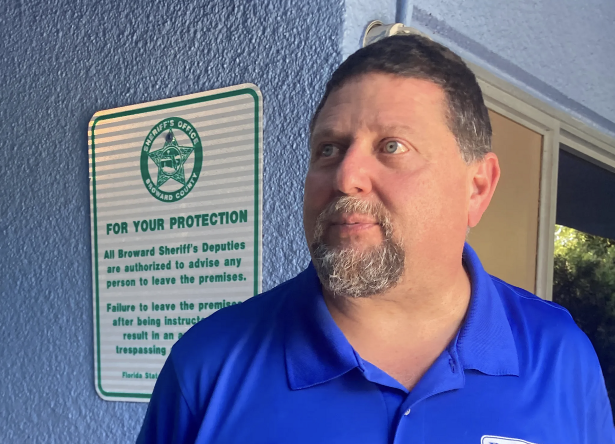 A 2022 photo of Israel Fintz, then manager of the Rodeway Inn at Dania Beach, who allegedly aided sex trafficking at the hotel.