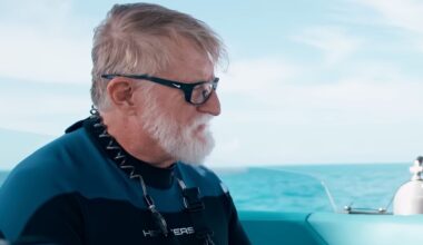 Gabe Newell in an Oceanco ad