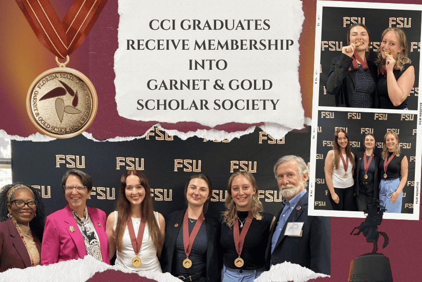 CCI Students Inducted into FSU’s Garnet & Gold Scholar Society – News & Events