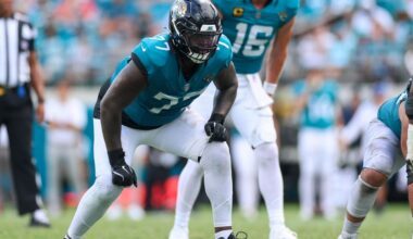 Jacksonville Jaguars’ Anton Harrison expected to remain at right tackle