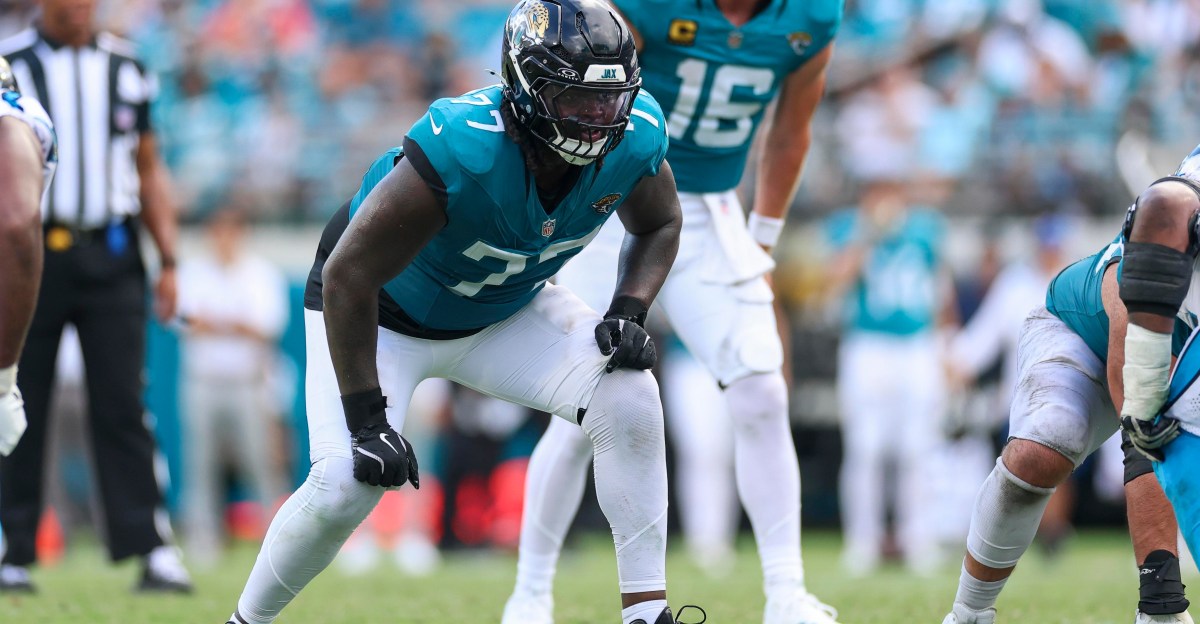 Jacksonville Jaguars’ Anton Harrison expected to remain at right tackle