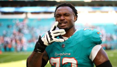 2026 Miami Dolphins roster: Austin Jackson looking to put injuries behind him