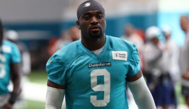 Dolphins roster preview 2026: Josh Uche to battle for starting edge rusher role in Miami