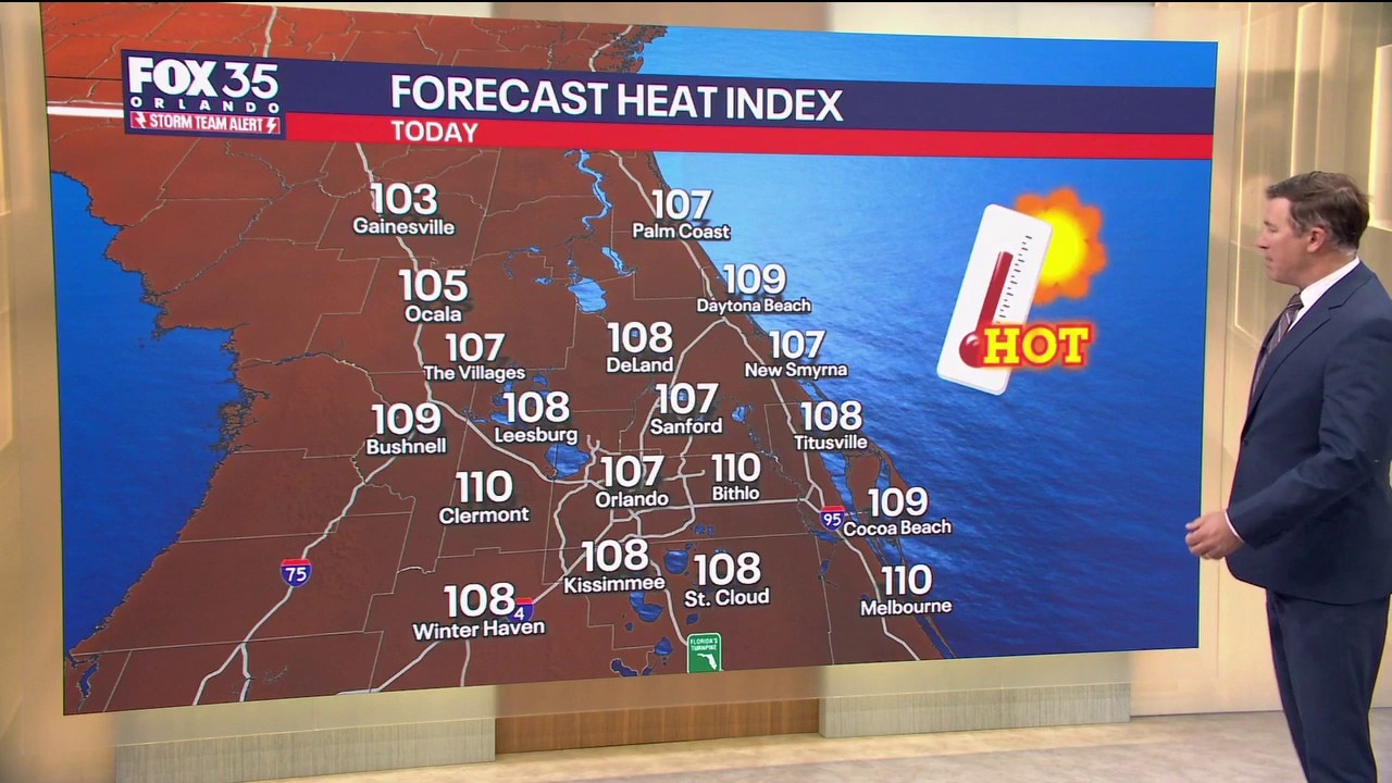Orlando AM Weather Forecast: Heat and strong storms