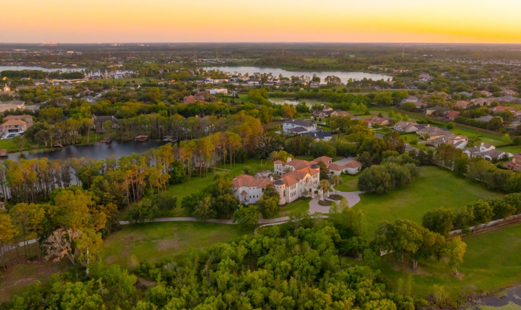 Ken Griffey Jr. Lists 22,000-Square-Foot Lakefront Orlando Mega-Mansion For $27 Million