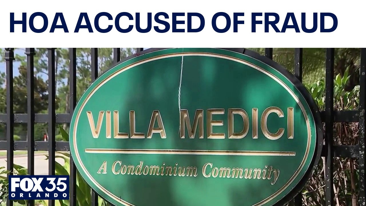 Orlando HOA accused of fraud, misuse of funds