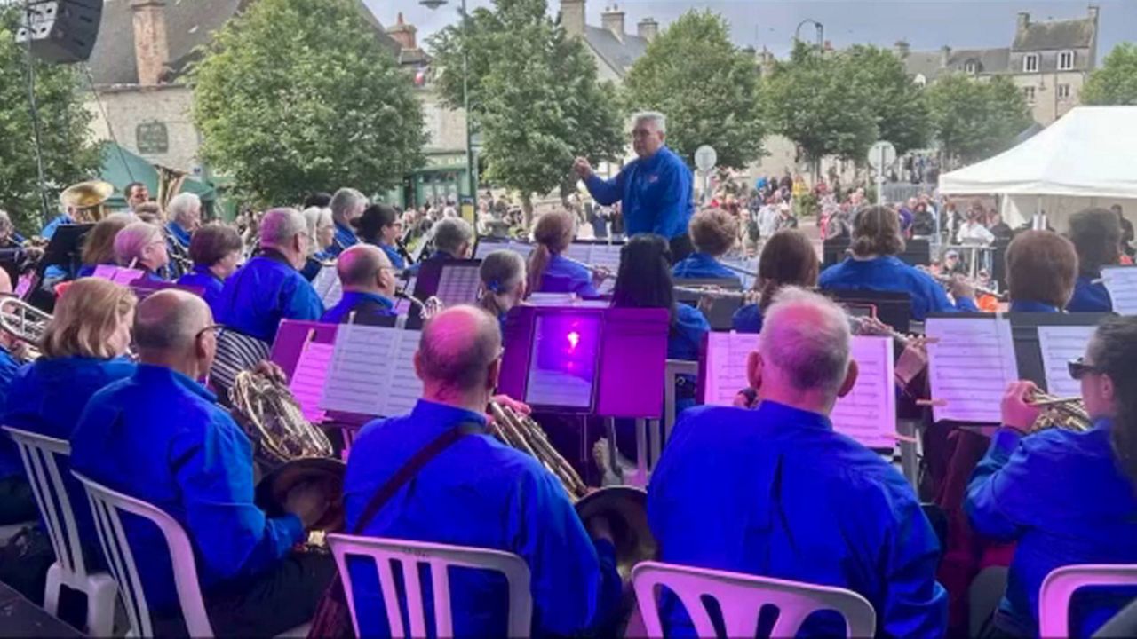 Bay area band travels to France for D-Day Memorial Parade